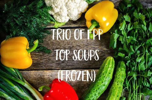 Souper Trio of Top Selling Soups -Frozen