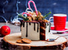 A Red Velvet Holiday Cake Slice