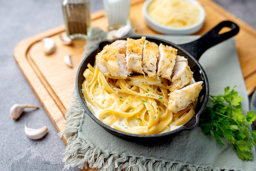 SS - Panko Crusted Alfredo Chicken Dinner