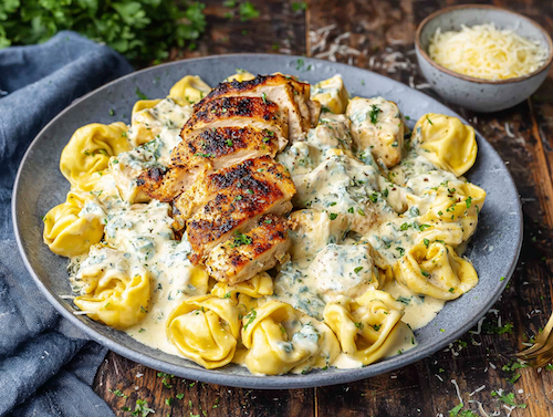 Alfredo Chicken Tortellini