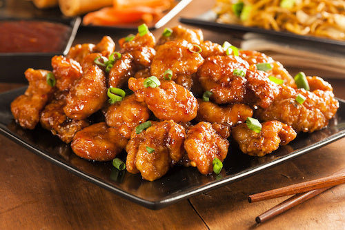Lower Carb - Asian Orange Chicken With Veggies