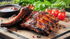 BBQ Ribs, Vanilla Cream Corn, Pork & Beans