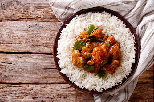 Classic Beef Stew and Rice