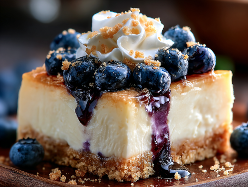 Blueberry Cheesecake Square - Tuesday Treat