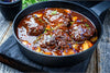 LOW CARB - Braised Beef with Cauliflower Mashed Potatoes & Vegetables