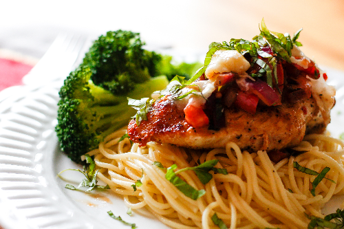 Chicken Bruschetta