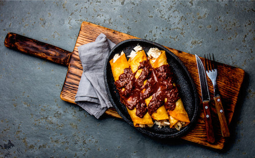 Chicken Enchiladas Mole