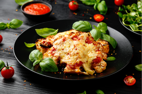 Chicken Parmesan Cauliflower - Lower Carb