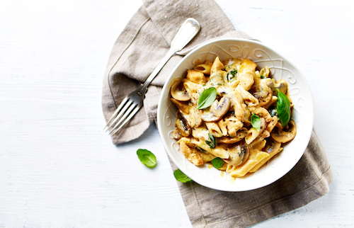Chicken Penne Marsala
