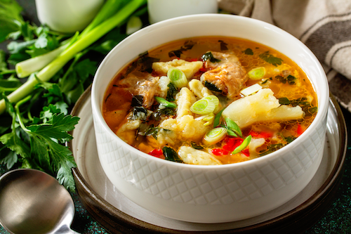 Chicken, Vegetable, Gnocchi Soup