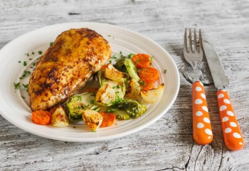 Grilled Chicken and Vegetables