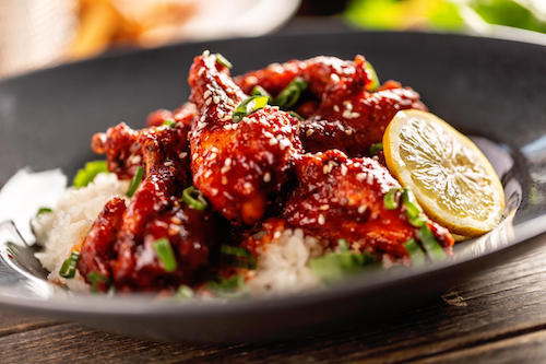 Chinese Chicken, Rice, and Broccoli - NEW