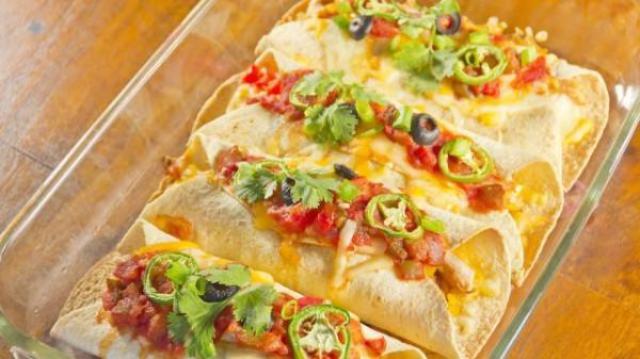 Chicken Enchiladas