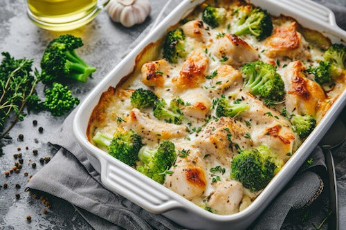 Divine Lemon Pepper Chicken Broccoli and Rice - NEW