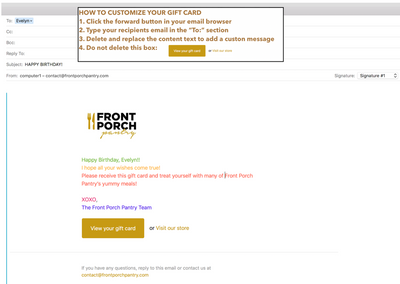 GIFT CARD
