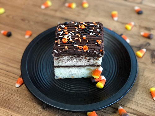 Candy Corn Sprinkle Cake