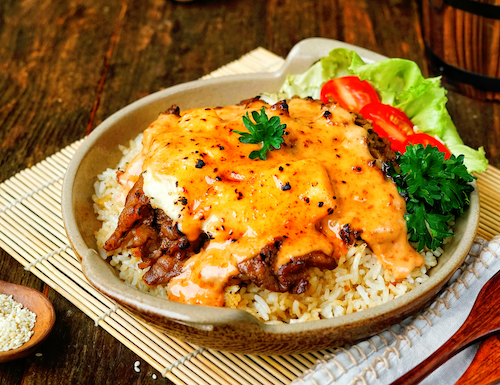 Fajitas Steak Skillet, Rice, Creamy Chipotle Sauce - New