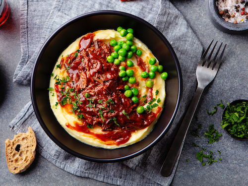 French Bordeaux Roast, Mashed Potatoes