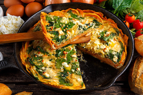 Fresh Spinach Quiche