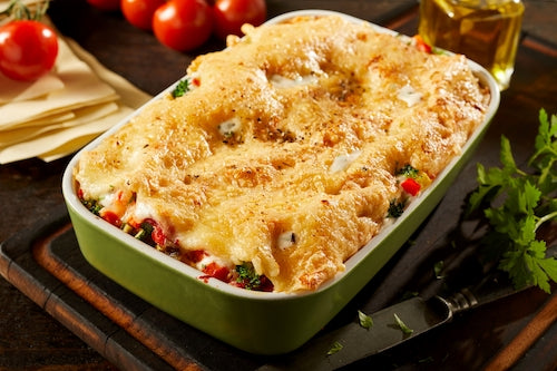 Garden Veggie Lasagna, Fresh Sauteed Broccoli - New