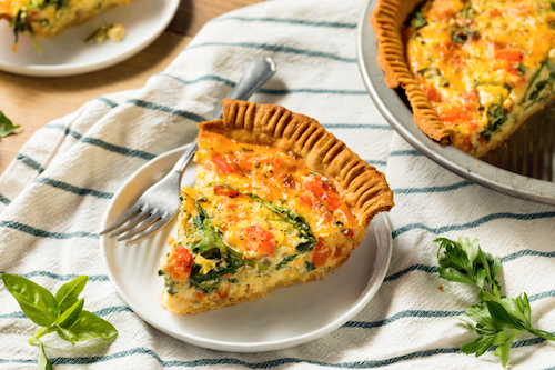 Garden Veggie Quiche