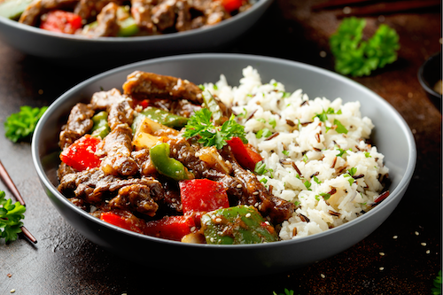 Garlic Lovers Pepper Steak