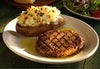 Grilled Filet Mignon, Twice Baked Potato, Broccolini, Spinach Saute