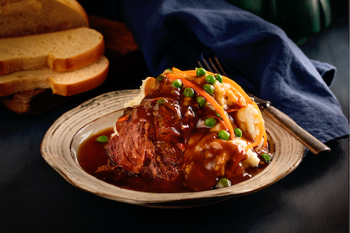 Lower Carb - Hearty Pot Roast with Veggies