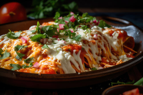 Hill Country Smoky Brisket Enchilada Dinner