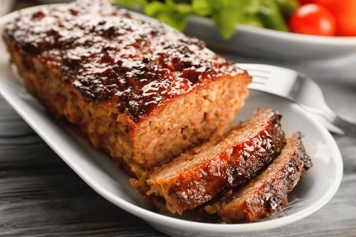 Homestyle Meatloaf Mashed Potatoes Broccoli