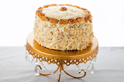 Italian Cream Cake Slice