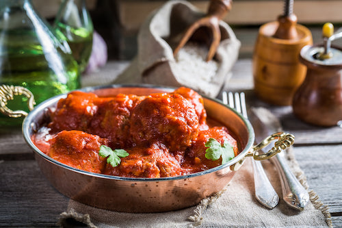 Marinara Meatballs  & Veggies