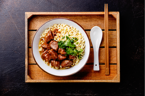 Mongolian Steak and Ramen