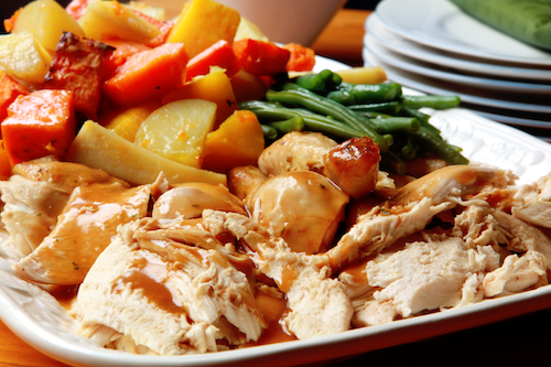 Oven Roasted Chicken and Veggies - NEW