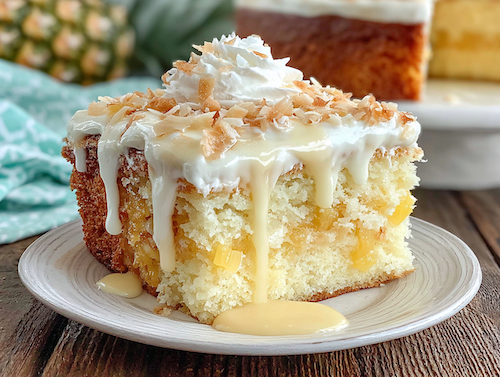 Pina Colada Cake - Tuesday Treat