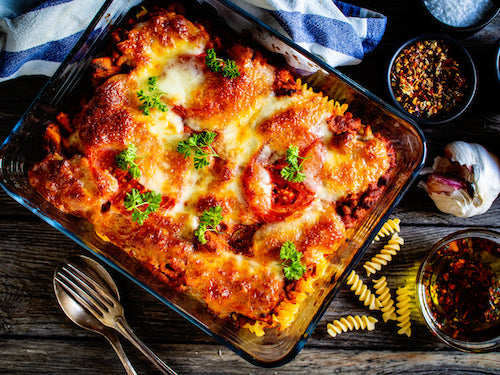 Pomodoro Beef Bake