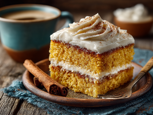 Pumpkin Latte Buttercream Cake Sweet Saturday
