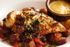 Roasted Chicken, Sausage, Peppers and Potatoes