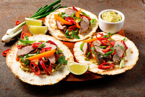 Roasted Duck Tacos