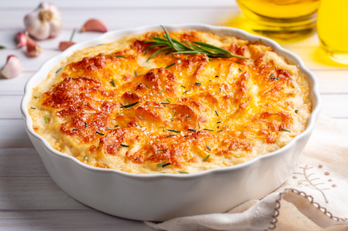 SS - Chicken Spaghetti Casserole, French Bread