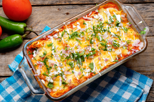 Shepherds Brisket Enchiladas Platter - NEW