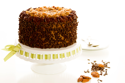Slice of German Chocolate Cake (Sweet Saturday)