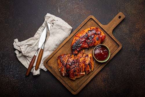 Smokehouse BBQ Chicken, Au Gratin Potatoes, Maple Brussels - NEW