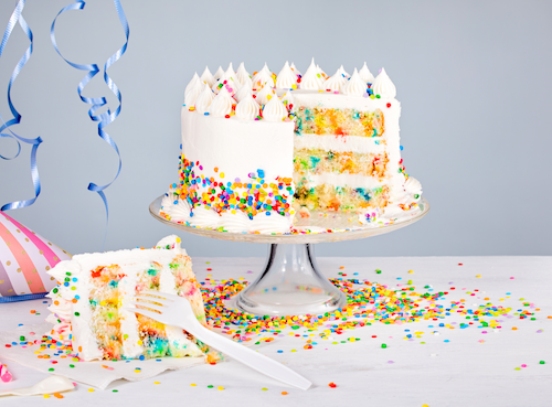 Sprinkle Me Happy Cake Sweet Saturday (Must Add to Cart!)