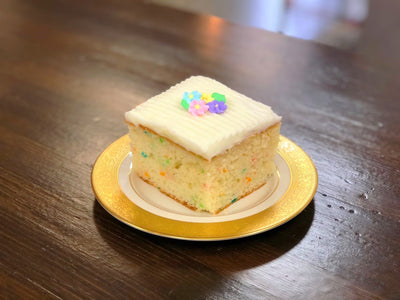 Sprinkle Cake with Double Fudge Icing Sweet Saturday (MUST ADD TO CART!)