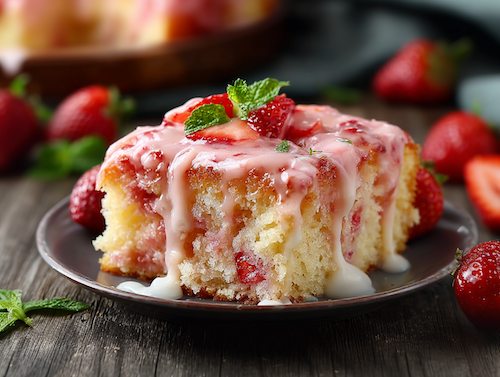 Strawberry Explosion Cake - Tuesday Treat