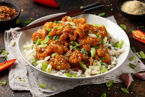 Sweet Chili Chicken, Rice, Broccoli - NEW