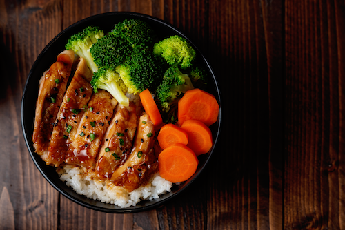 Lower Carb - Sweet Teriyaki Chicken with Veggies