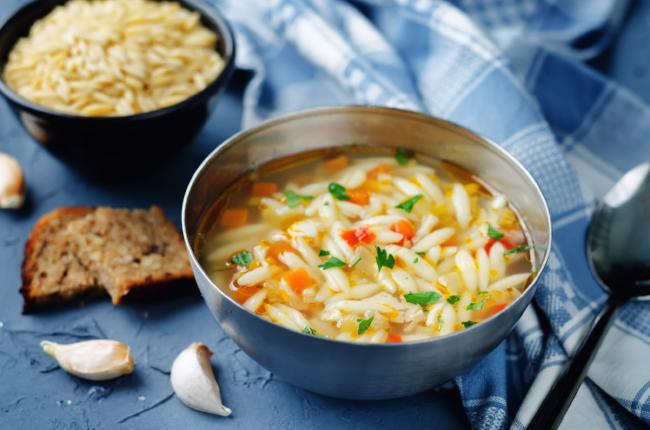 Turkey Orzo Soup