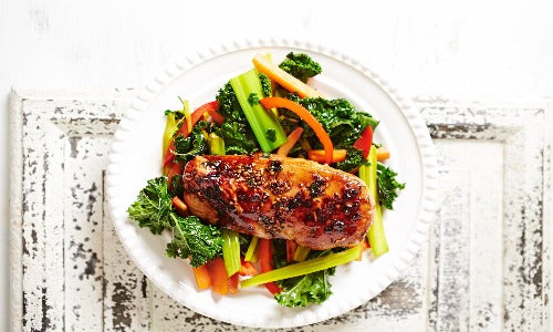 Asian Chicken and Greens